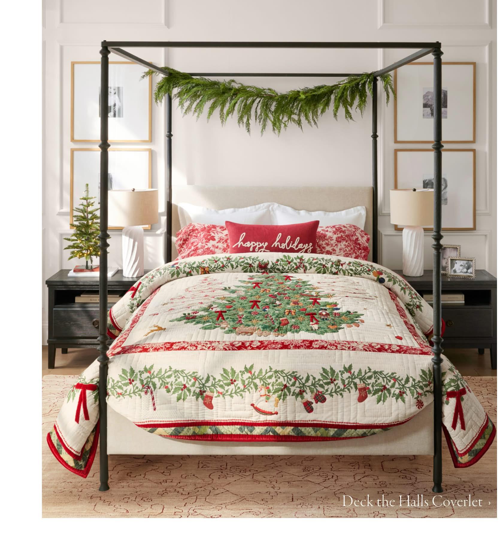 Shop Deck the Halls Coverlet